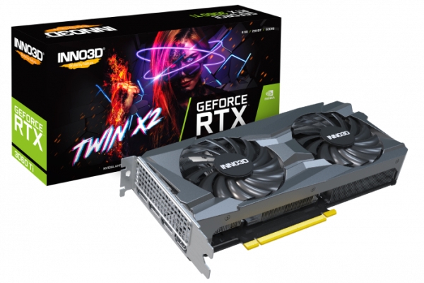 Inno3D GeForce RTX 3060 Ti TWIN X2 LHR 8GB