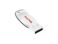 SanDisk Cruzer Blade 16GB USB 2.0 USB stick Hvid
