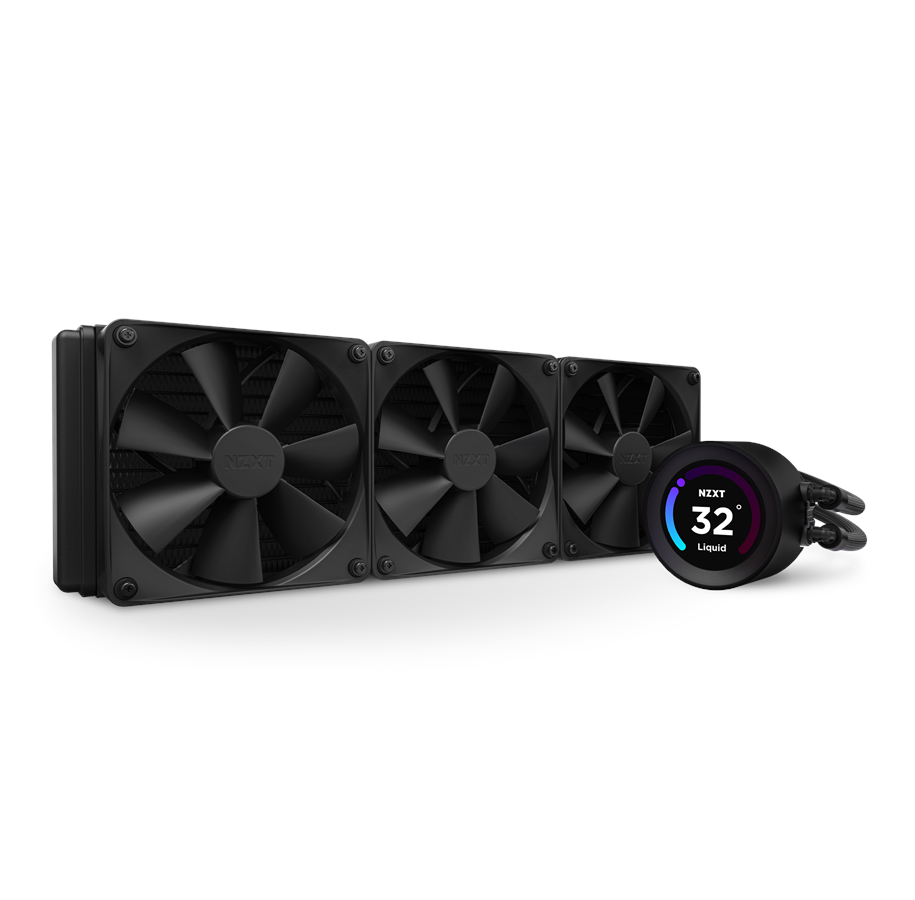 NZXT Kraken Elite 360 Black Intel/AMD Vandkøler Vandkøling - GEEKD.dk