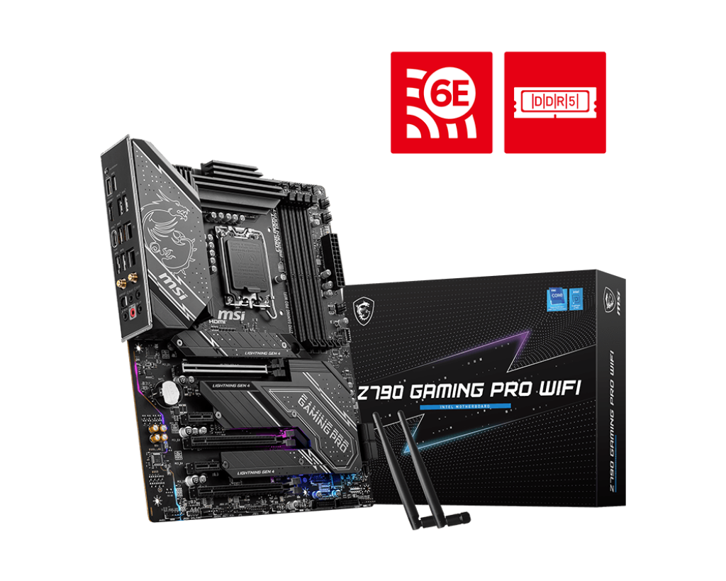 MSI Z790 GAMING PRO WIFI ATX LGA1700  Intel Z790