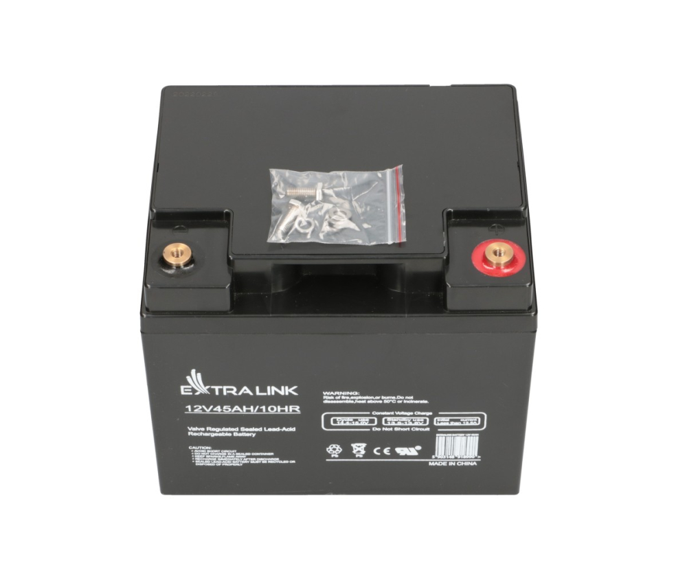Extralink Accumulator AGM 12V 45AH Sealed Lead Acid (VRLA) Batteri