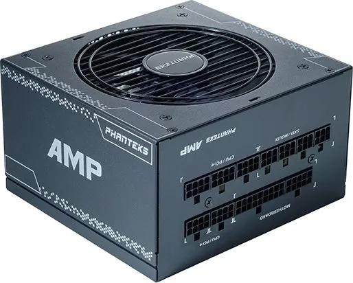 PHANTEKS AMP v2 80 PLUS Gold power supply, modular, PCIe 5.0 - 1000 Watts, black