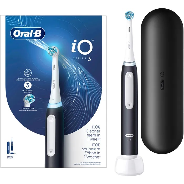 Oral-B iO Series 3 Black elektrisk tandbørste