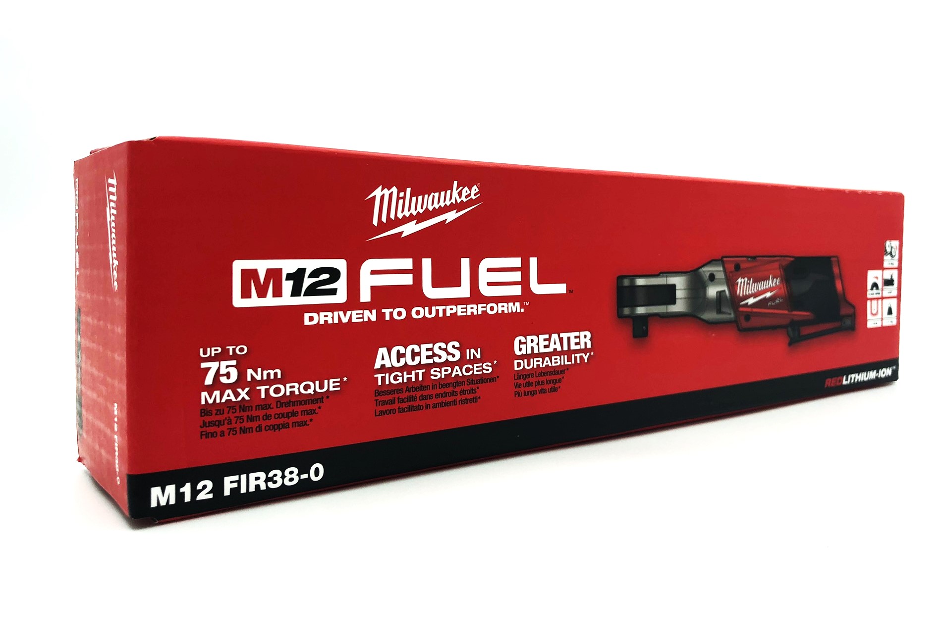 Milwaukee M12 FIR38-0 200 RPM