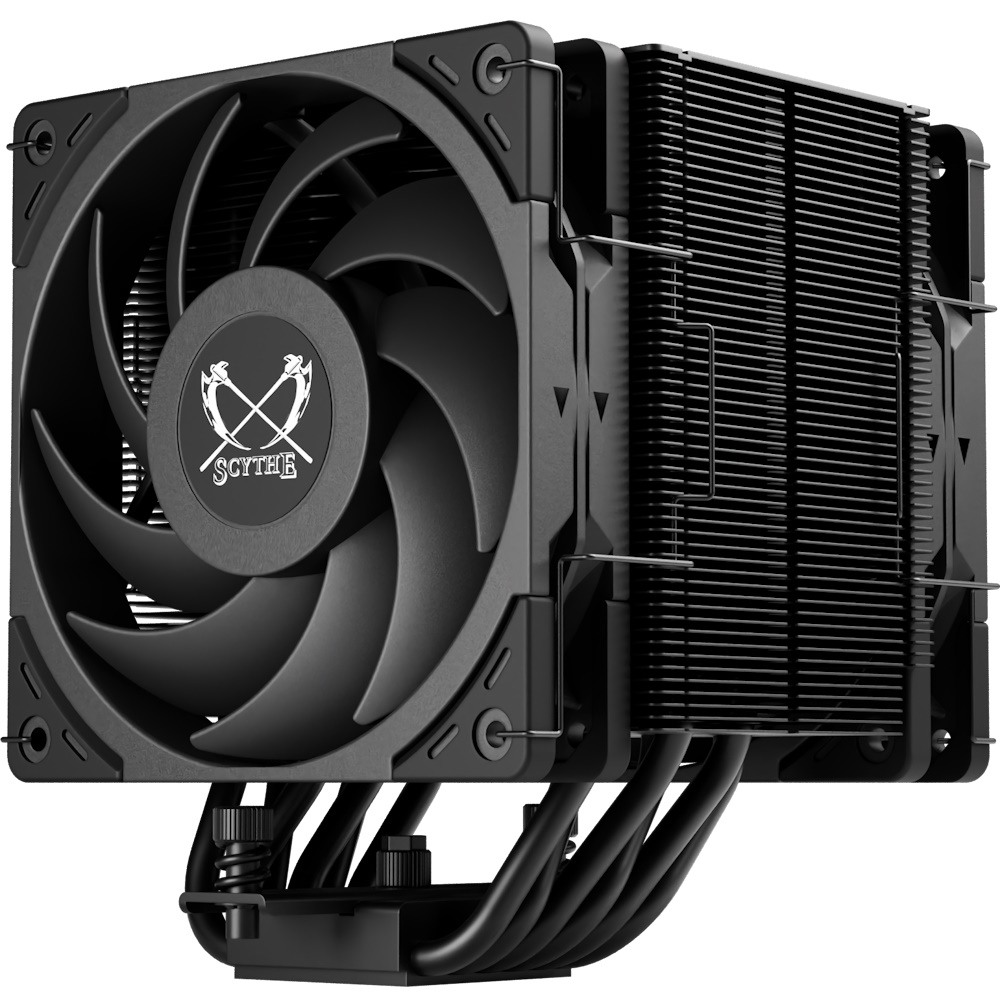 Scythe Mugen 6 Dual Fan Black Edition Processor-køler 120 mm