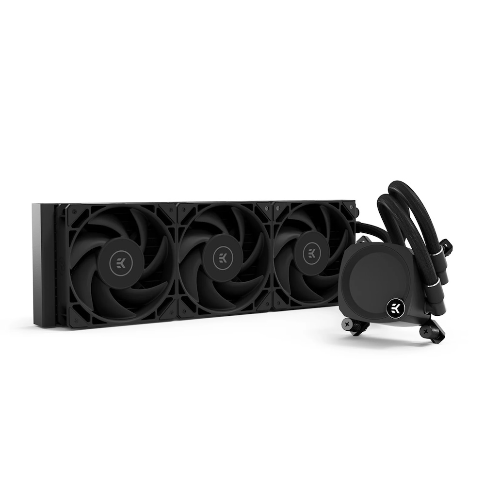 EK Water Blocks Nucleus AIO CR360 Dark Intel/AMD Vandkøler Sort 120 mm