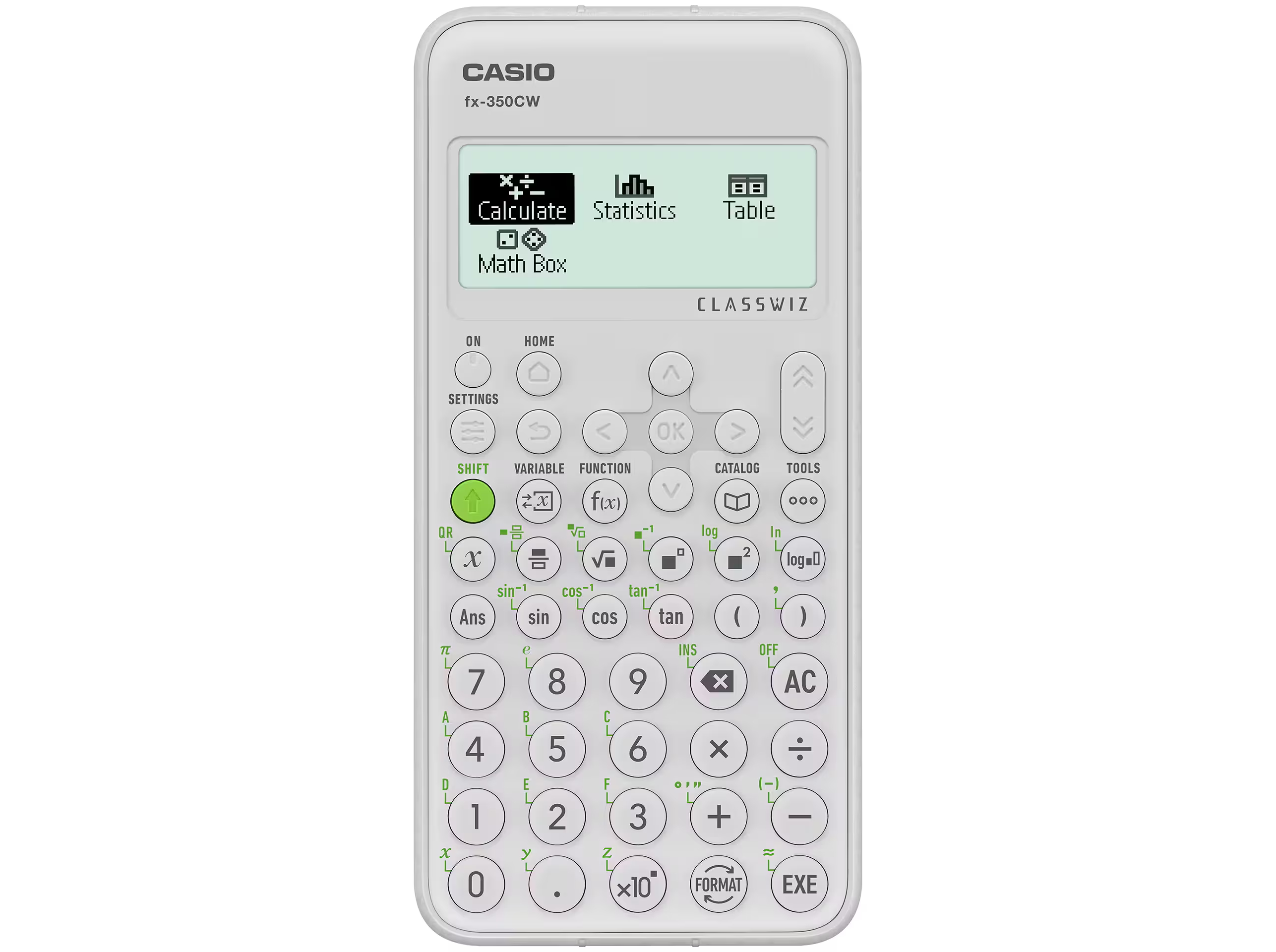 Casio FX-350CW Videnskabelig-regnemaskine
