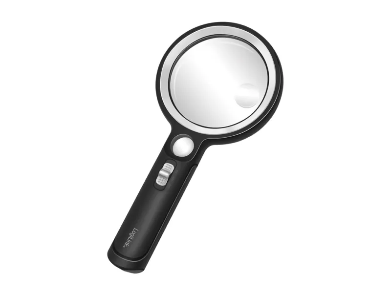 Förstoringsglas Ø9cm med LED-belysning