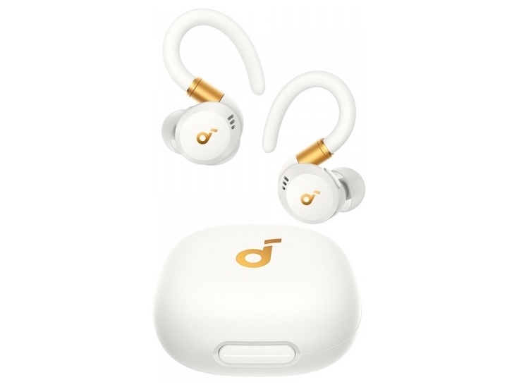 Soundcore Sport X20 Trådløs Ægte trådløse øretelefoner Guld Hvid