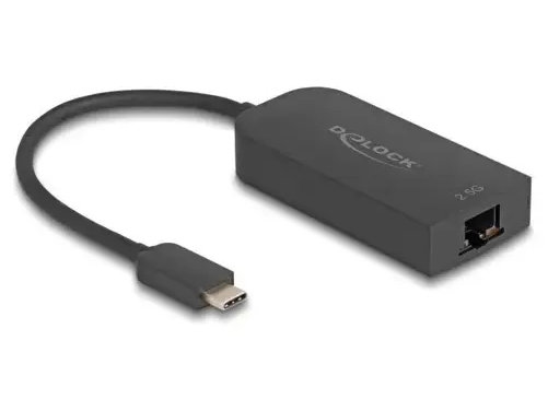 DeLock Netværksadapter USB-C 3.2 Gen 1 2.5Gbps