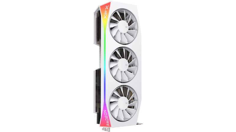 XFX Radeon RX 9070 XT Mercury Magnetic Air OC White - 16GB GDDR6 RAM - Grafikkort