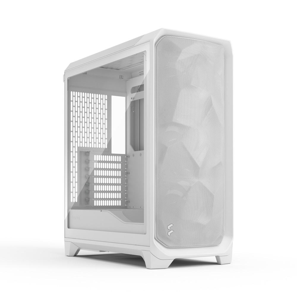Fractal Design Meshify 3 TG Clear Tint Tårn ATX Inten Strømforsyning Hvid
