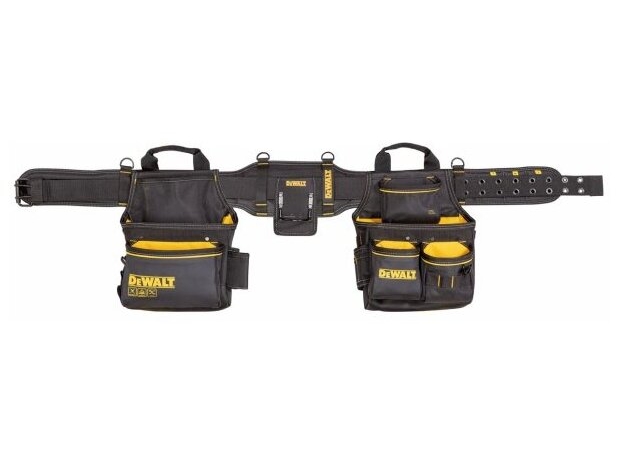DeWALT DWST40603-1, Værktøjsbælte, Sort, Gul, 25 lommer, 1680 D, 110 mm, 400 mm