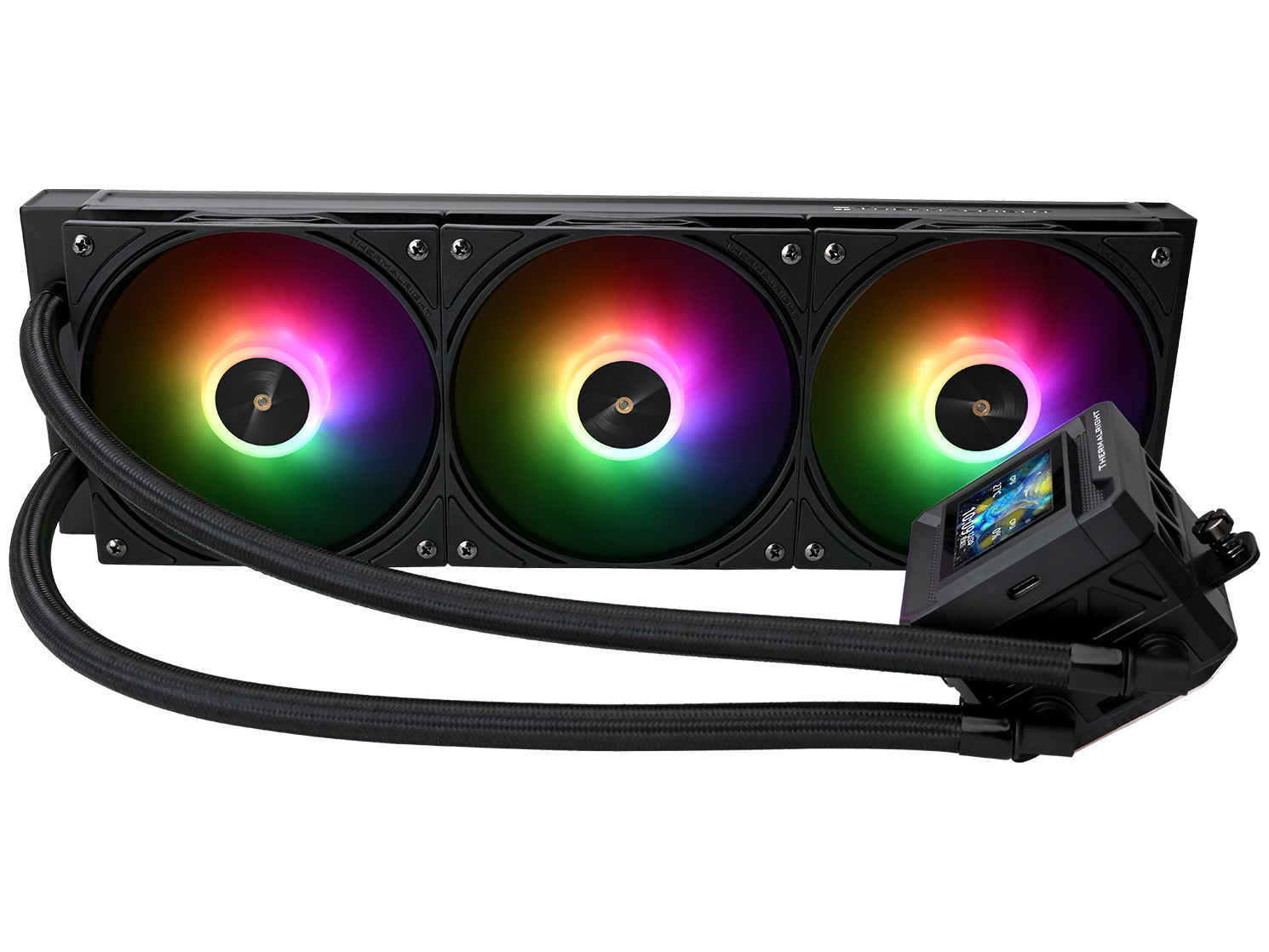 Thermalright Frozen Warframe 360 SE ARGB BLACK Processors flydende kølesystem 1-pack Sort 120 mm