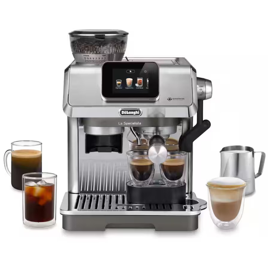 De’Longhi La Specialista EC9455.M Semiautomatisk kaffemaskine Semiautomatisk kaffemaskine 1,7l 1,7l 1,7l 1,7l Rustfrit stål Rustfrit stål