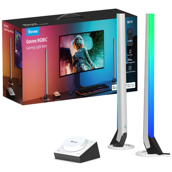 500H6047 UNIVERSAL SKRIVEBORDS-LED-BELYSNING STICKS (2 STK.)