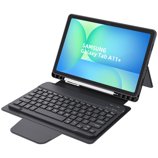 Samsung Slim Keyboard Cover Samsung Galaxy Tab A11+ Nordisk Sort