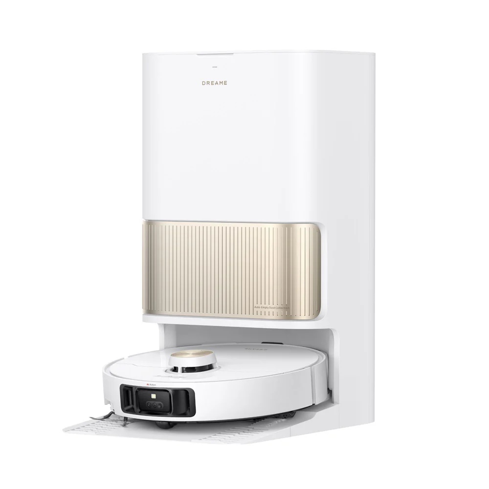 Dreame L40s Pro Ultra, Støvpose, Hvid, Rund, 4,5 L, Virtuel væg, Opladning, Purification