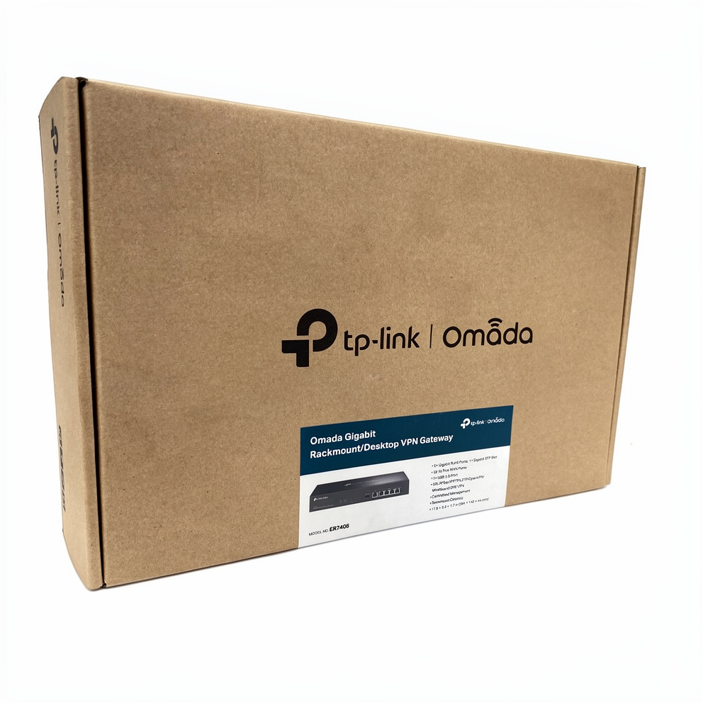 TP-Link ER7406, Ethernet WAN, Gigabit Ethernet, Sort