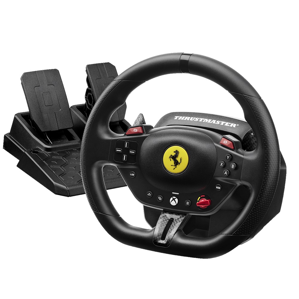 Thrustmaster T98-X FERRARI 296 GTS - PC & Xbox - Wired Wheel, gamepad and pedals set