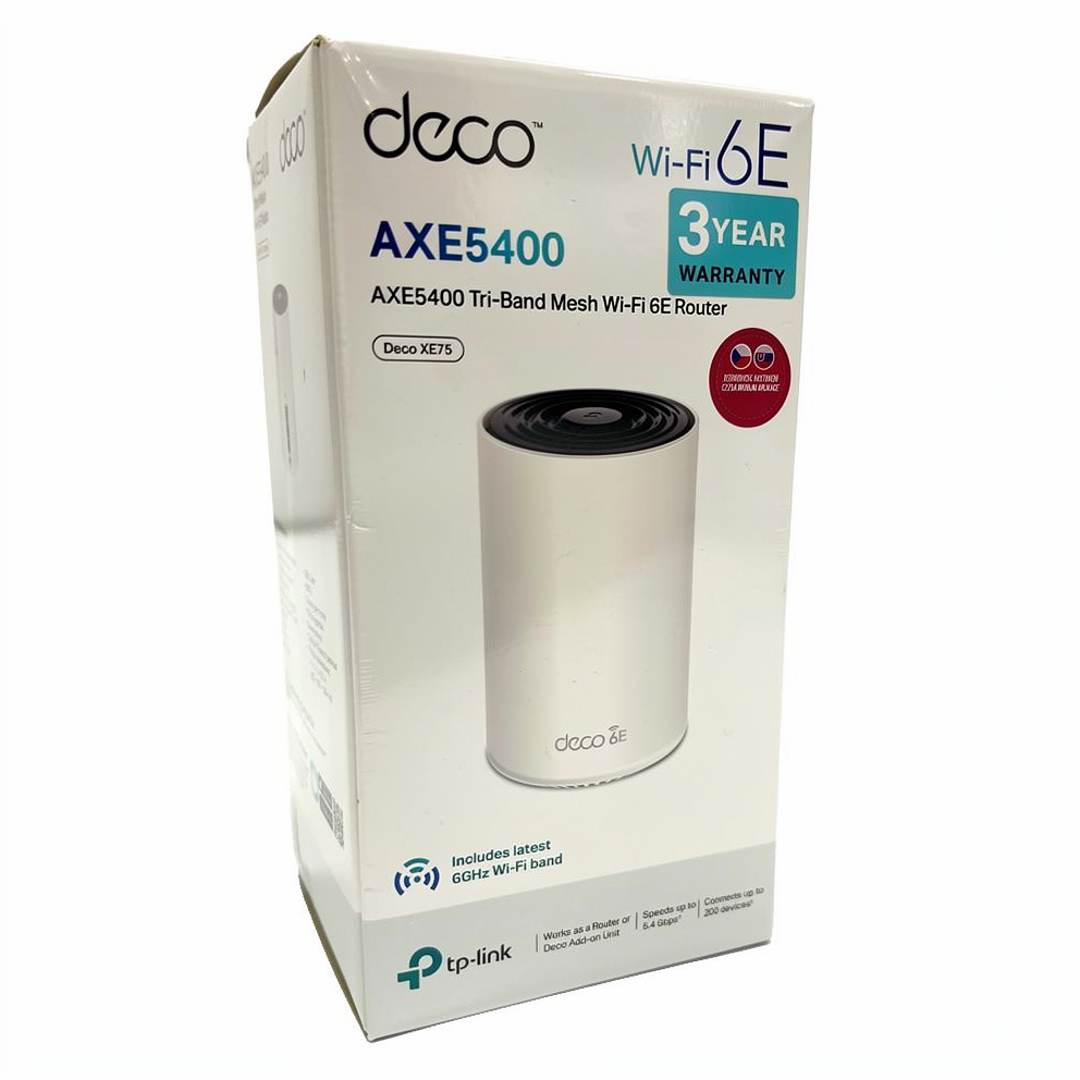 TP-Link Deco XE75 V1 Wi-Fi-system Desktop