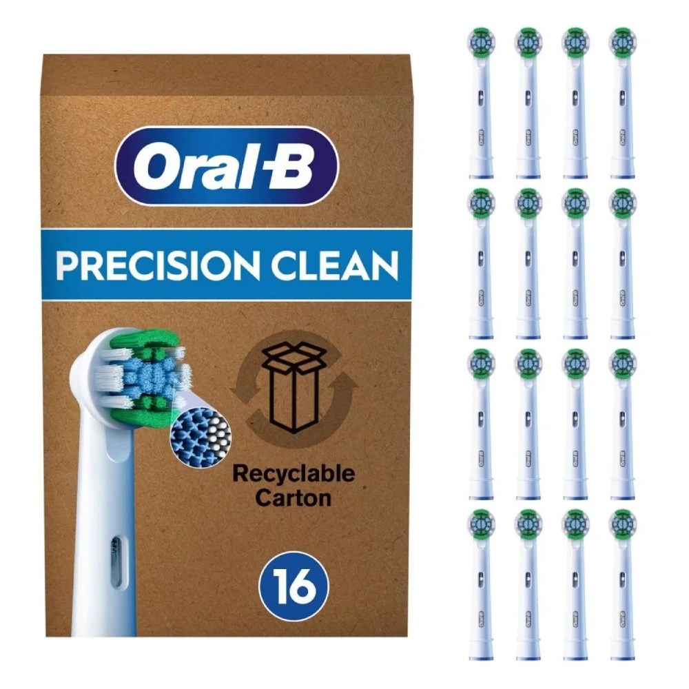 Oral-B Pro AufsteckbALrsten, 16er, WeiAz