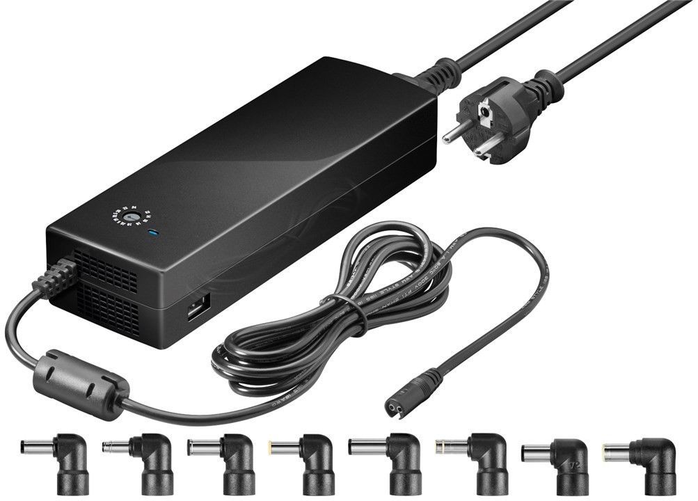 Goobay 55004, Laptop, Indendørs, 100 - 240 V, 60 Hz, 134,5 W, 12, 14, 15, 16, 18, 18.5, 19, 19.5, 20, 22, 24 V