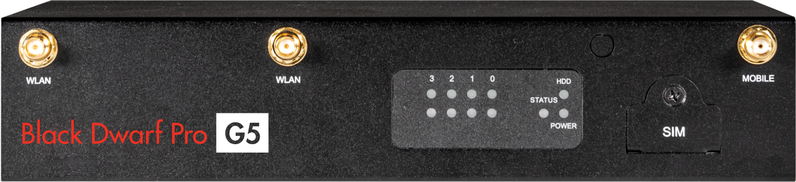 Securepoint Black Dwarf Pro G5 firewall (hardware) Desktop 2,83 Gbit/sek.