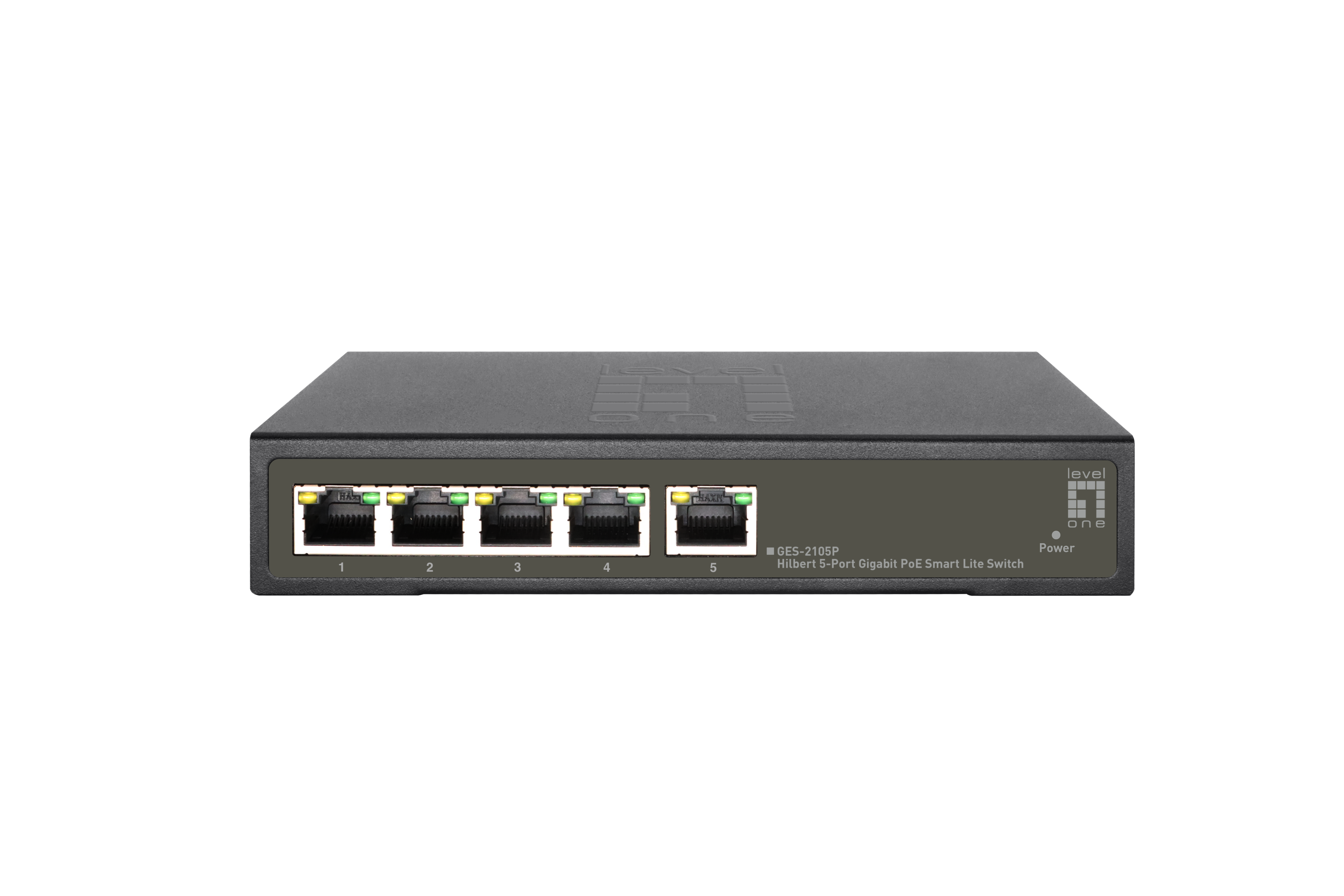 LevelOne GES-2105P Switch 5-porte Gigabit Ethernet