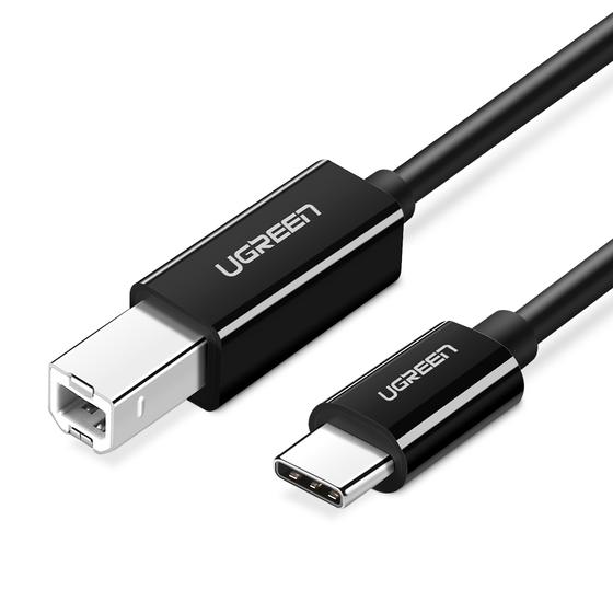 Ugreen Kabel USB 2.0 C-B UGREEN US241 do drukarki 2m (czarny)