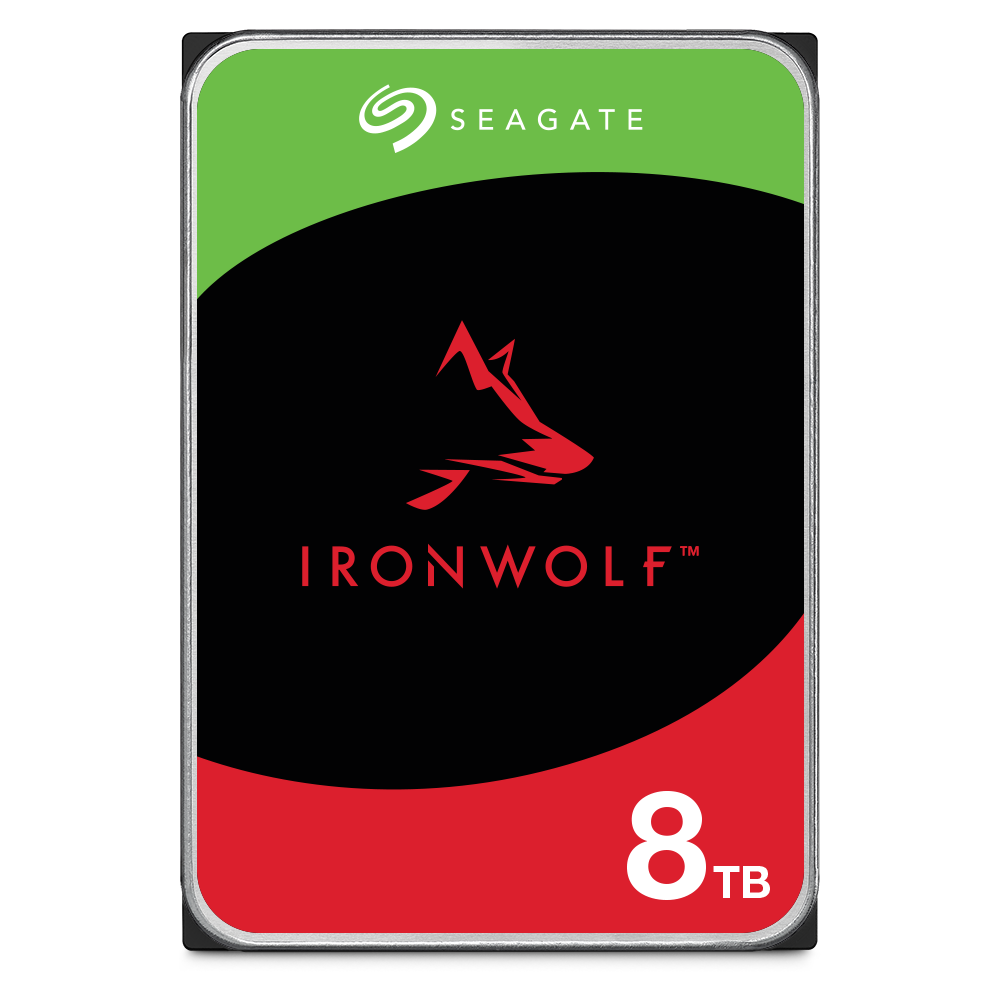 Seagate IronWolf Harddisk ST8000VN002 8TB 3.5' SATA-600