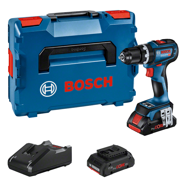 Bosch GSB 18V-90 C 2100 rpm Sort, Blå