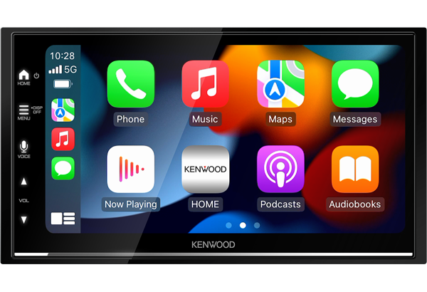 Kenwood DMX7722DABS bil media receiver Sort Wi-Fi Bluetooth