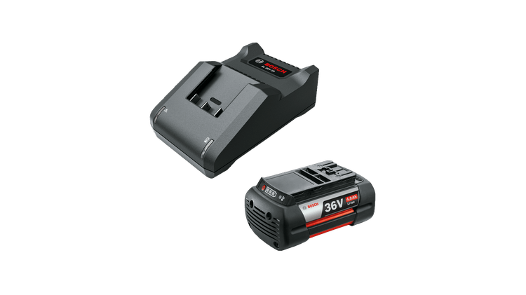 Bosch Starter-Set 36V (GBA 36V 4.0Ah + AL 36V-20) Batteri- og opladersæt Batteri- og opladersæt Li-ion Li-ion 4Ah 4Ah
