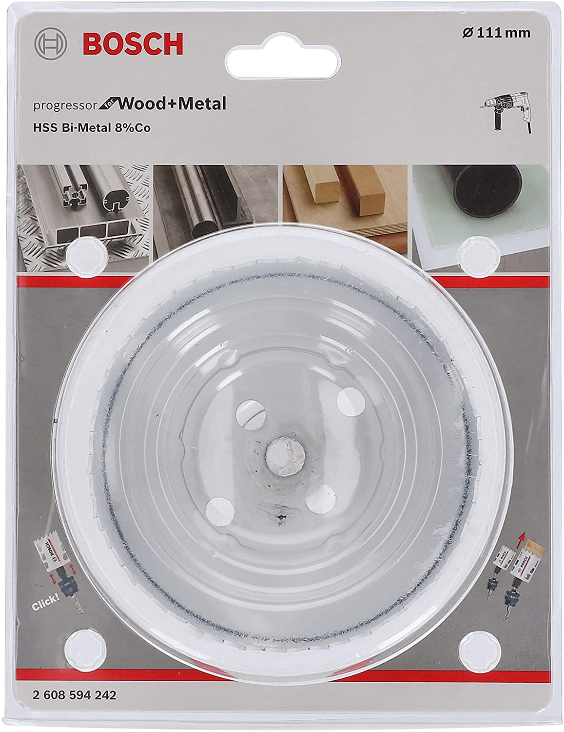 Bosch ‎2608594242 hulsav Boremaskine 1 stk