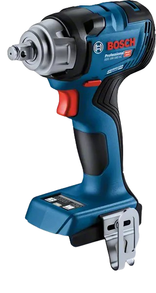 Bosch GDS 18V-330 HC PROFESSIONAL 1/2" 2800 rpm 560 Nm Sort, Blå, Rød