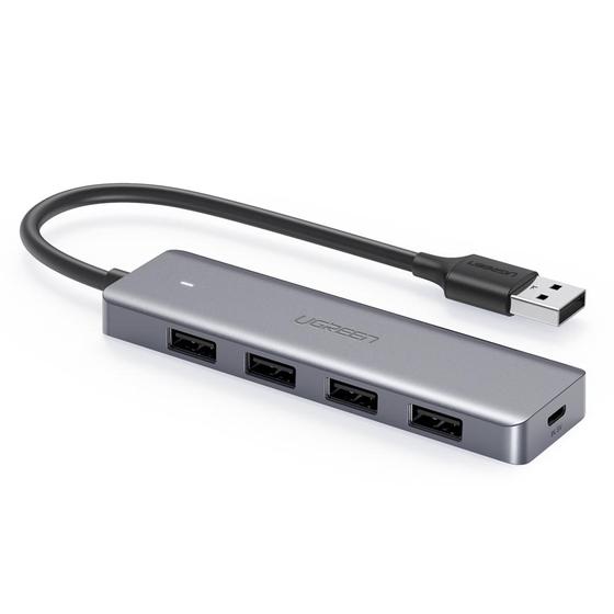 Ugreen 50985 interface hub USB 3.2 Gen 1 (3.1 Gen 1) Type-A 5000 Mbit/s Sølv