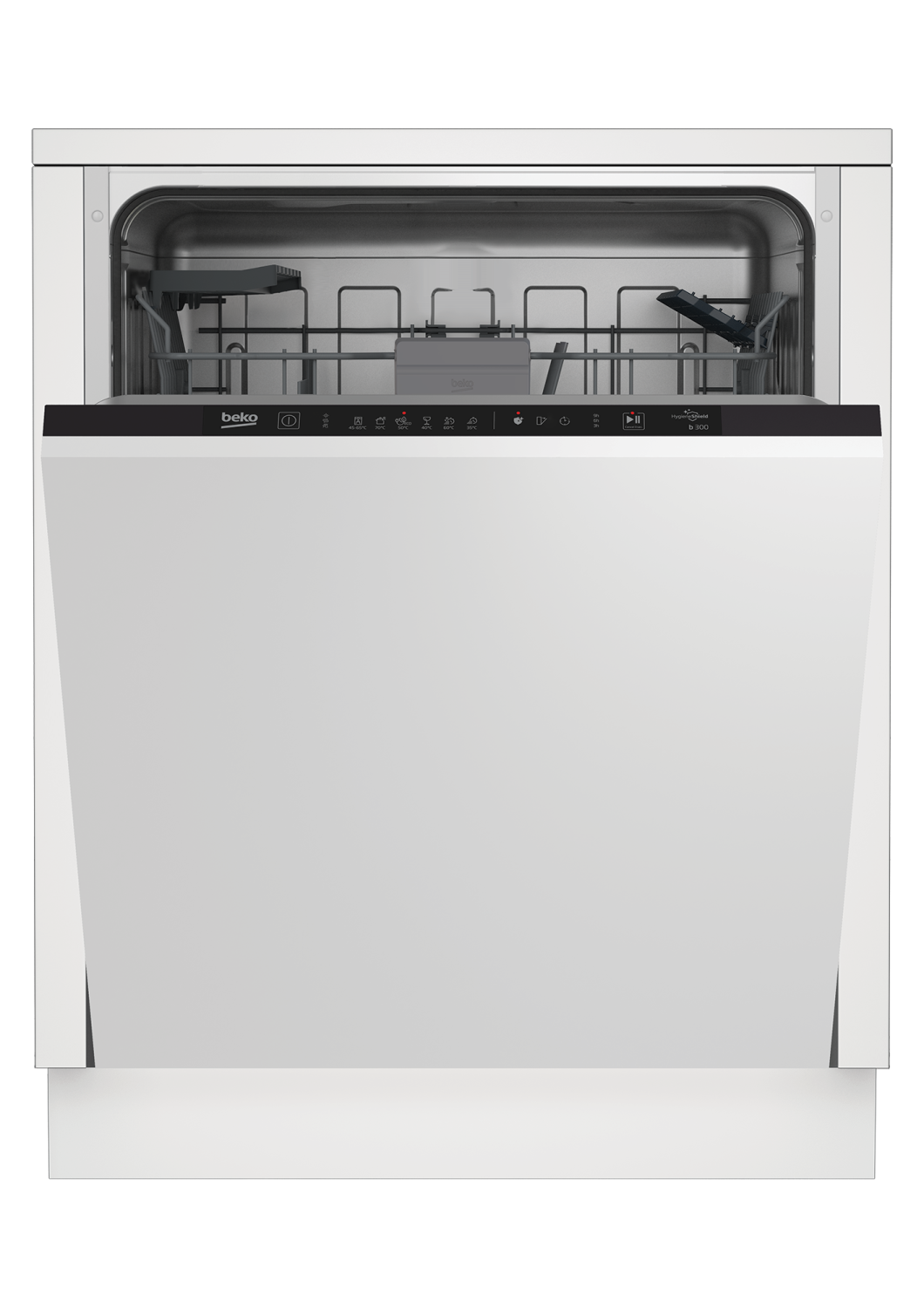 Beko b300 BDIN16435 Opvaskemaskine Klasse D Til indbygning 45dB