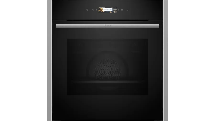 Neff N 70 B24CR31N0 Ovn til indbygning Sort, Rustfrit stål 71l