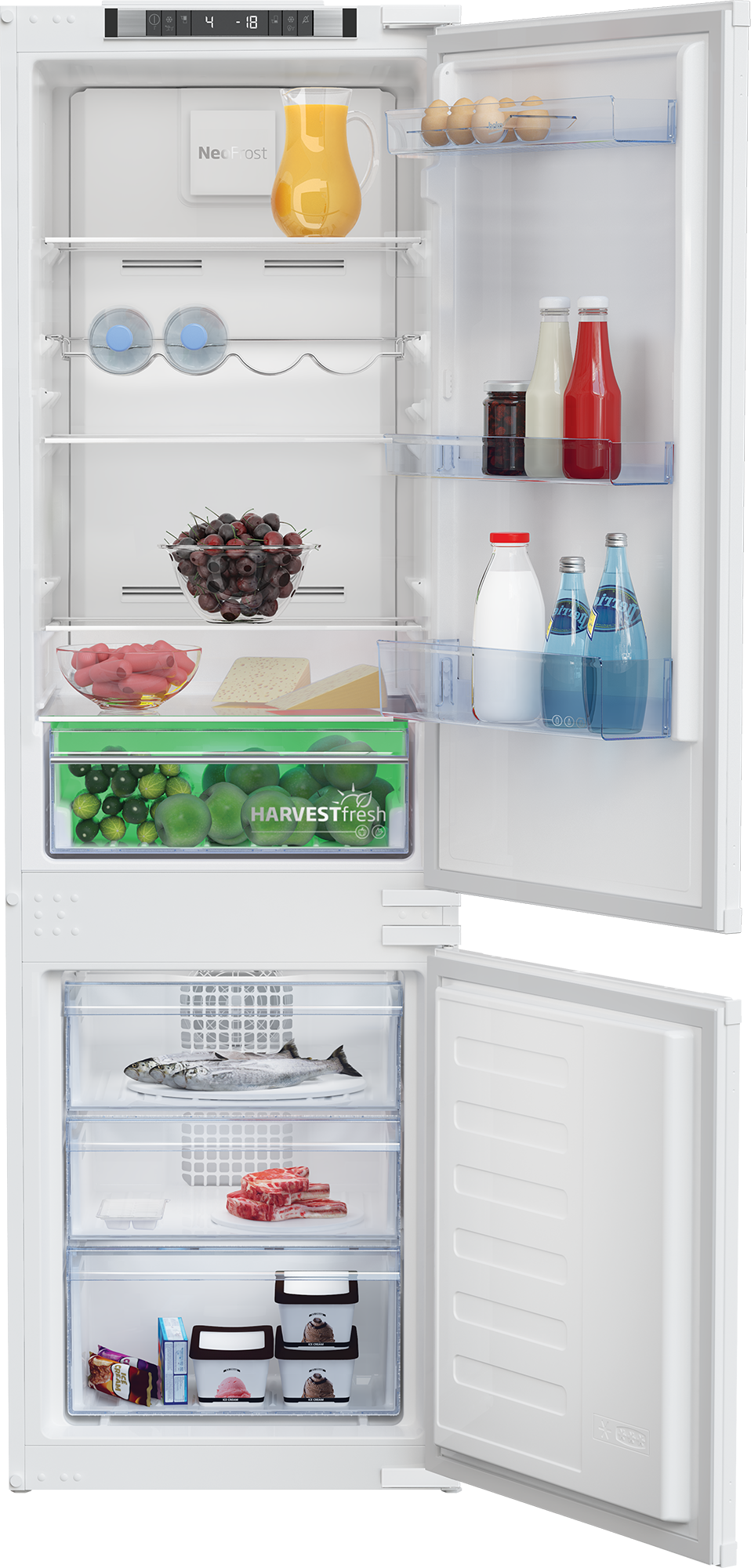 Beko BCNA275E41SN 254L E Hvid