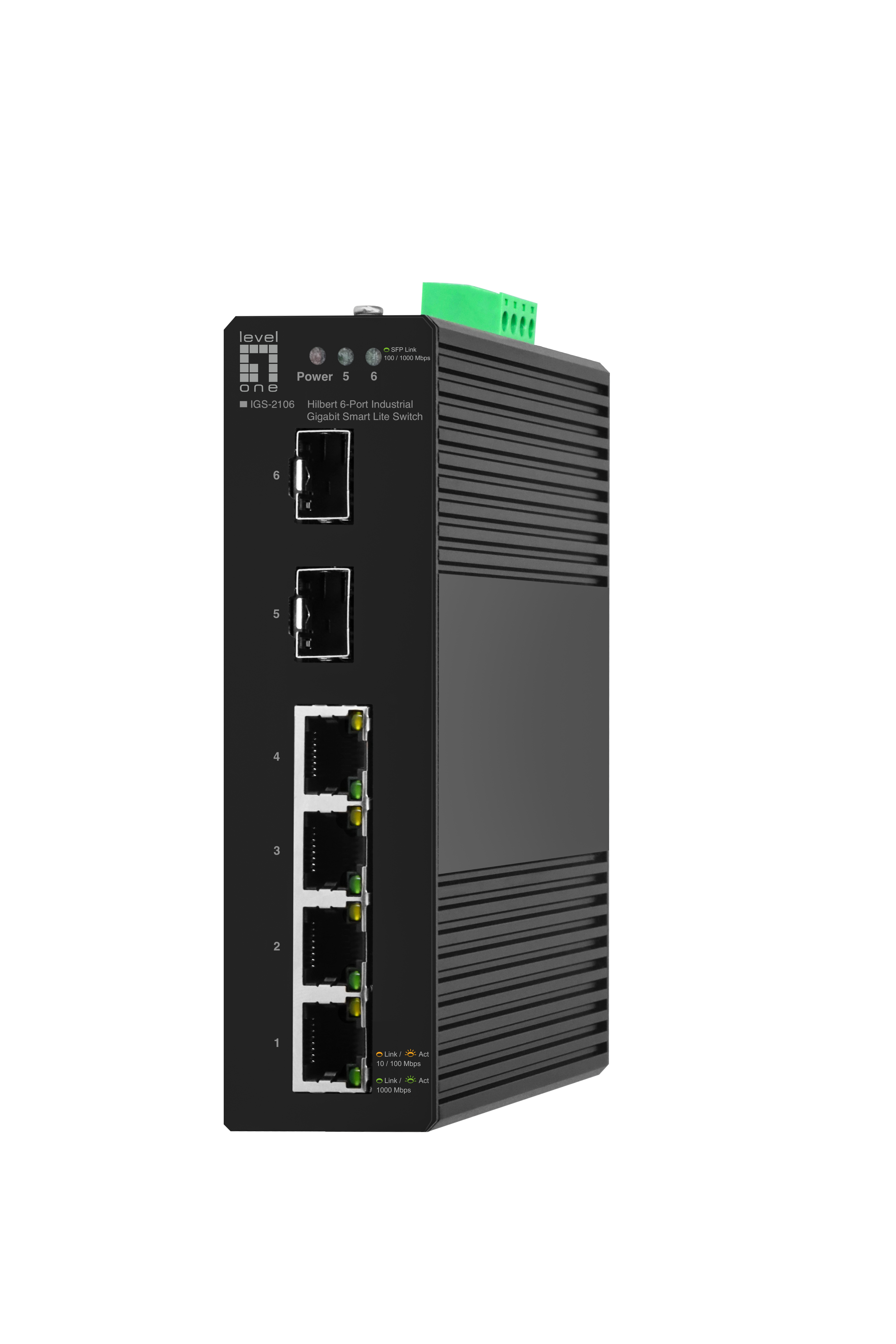 LevelOne IGS-2106 Switch 4-porte Gigabit Ethernet