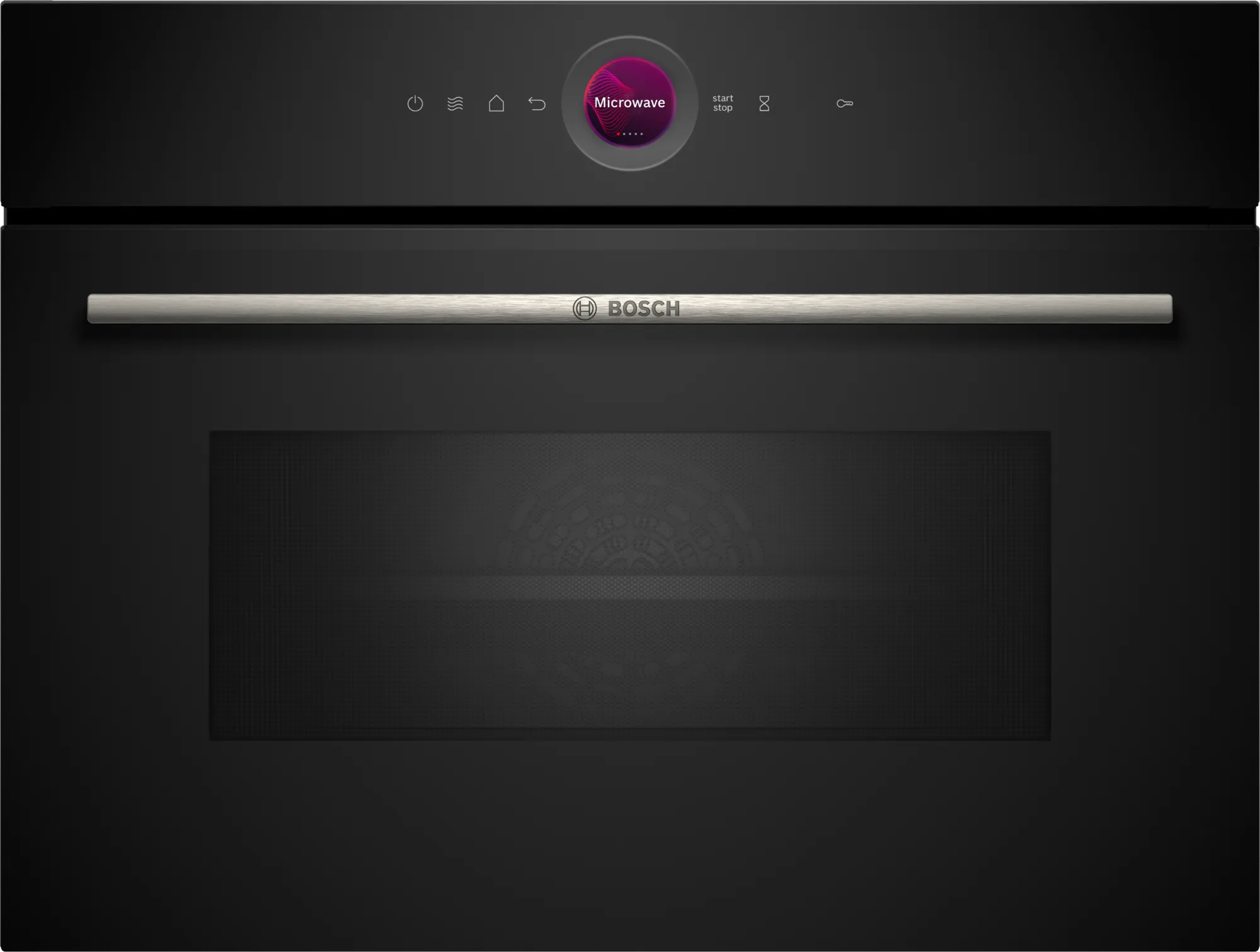 Bosch Serie 8 CEG732XB1, Indbygget, Grill mikroovn, 36 L, 1000 W, Berøring, Sort