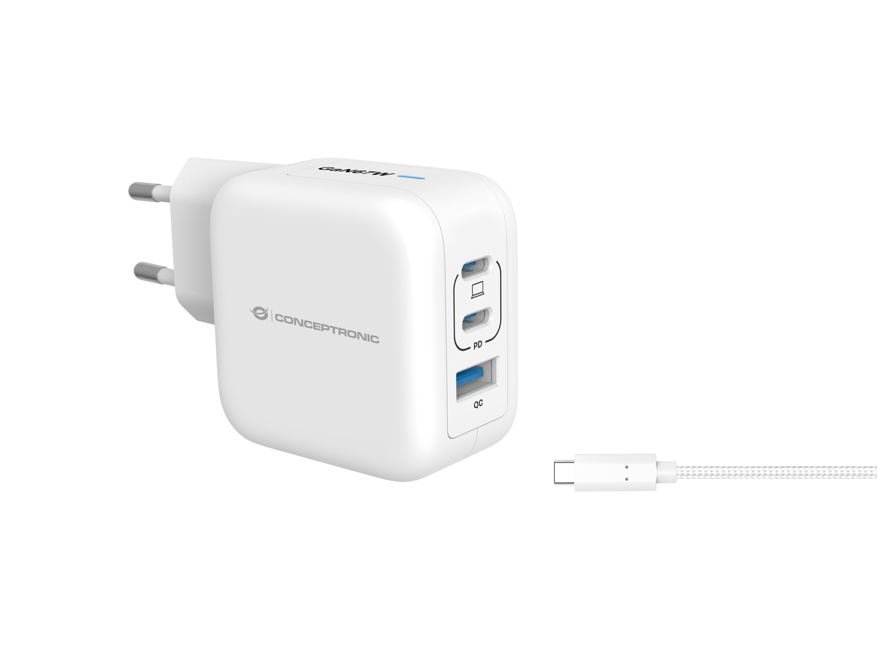 Conceptronic ALTHEA17W Adapter 2xUSB-C