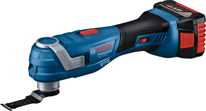 Daugiafunkcinis įrankis Bosch GOP 185-LI PROFESSIONAL  18 V  1x4,0 Ah akum.