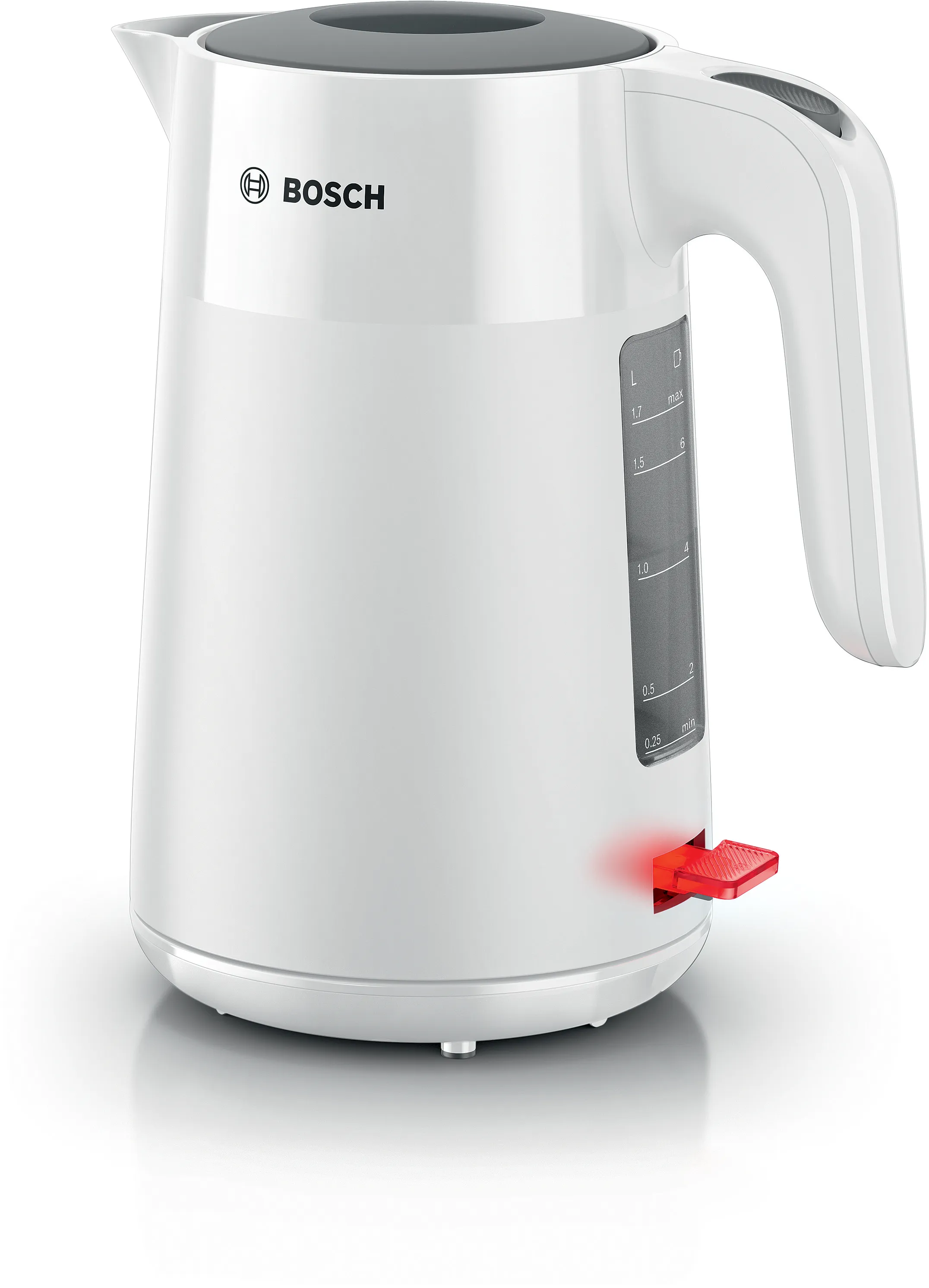 Bosch TWK2M161 elkedel - hvid, plastik, 1,7 l, 2.400 W