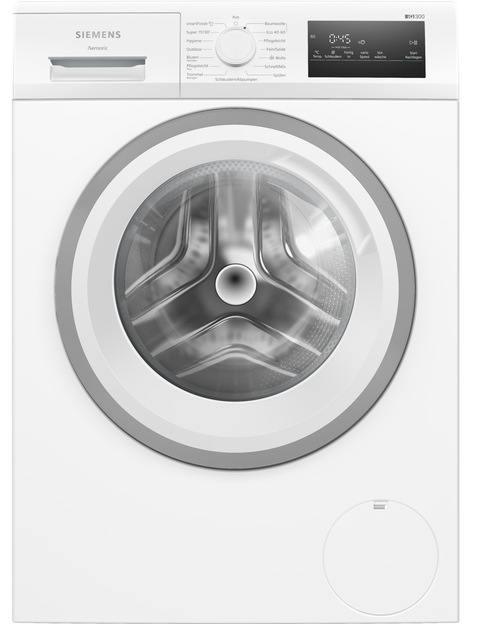 Siemens iQ300 WM14N127 vaskemaskine Front-læsning 8 kg 1400 rpm Hvid