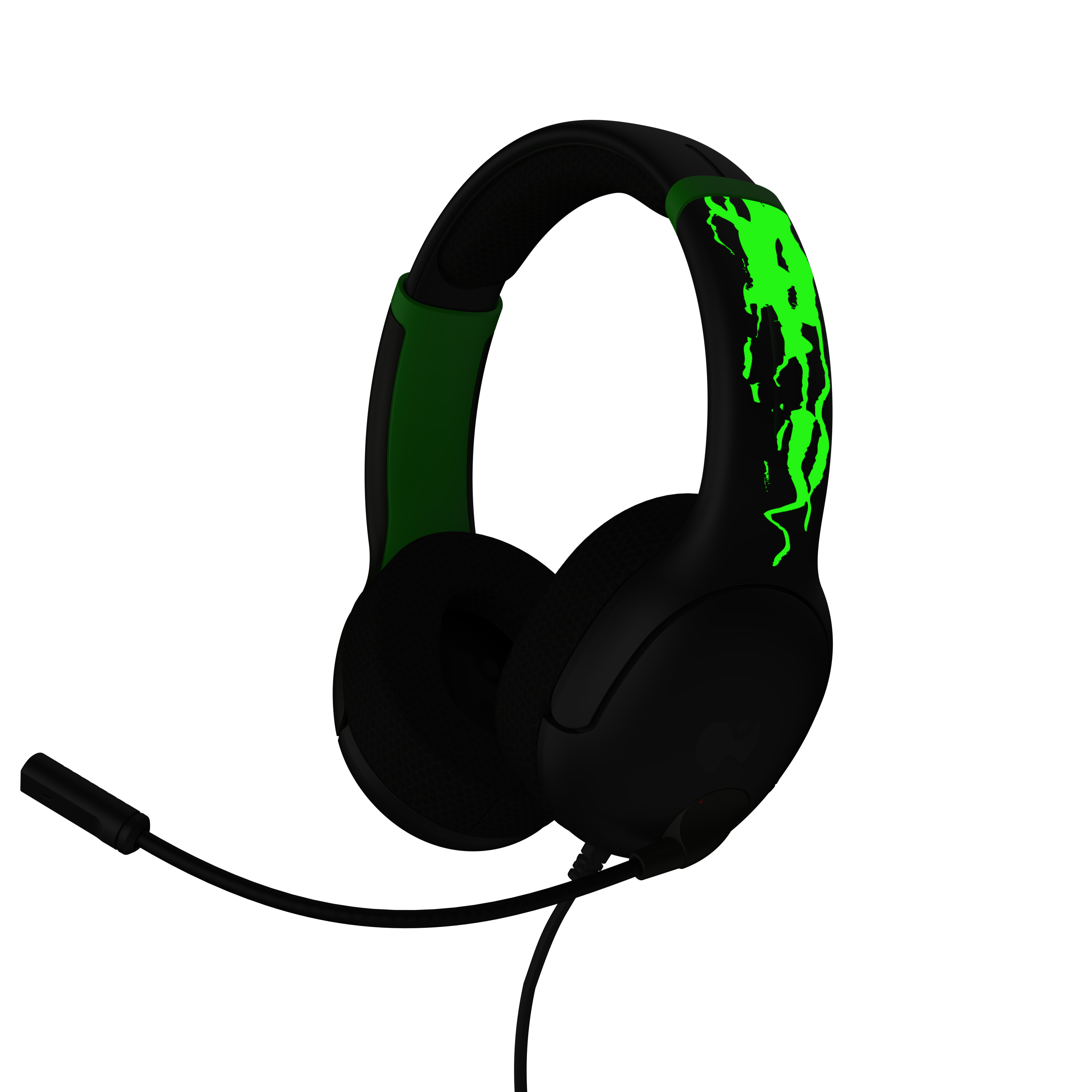 PDP Airlite Glow Kablet Hovedtelefoner Sort