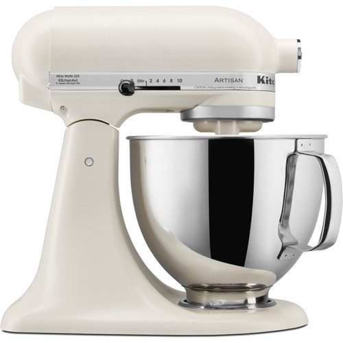 KitchenAid 5KSM125EPL, Bordmixer, Cremefarvet, Ælte, Mikse, 1,45 m, 4,8 L, Porcelain White