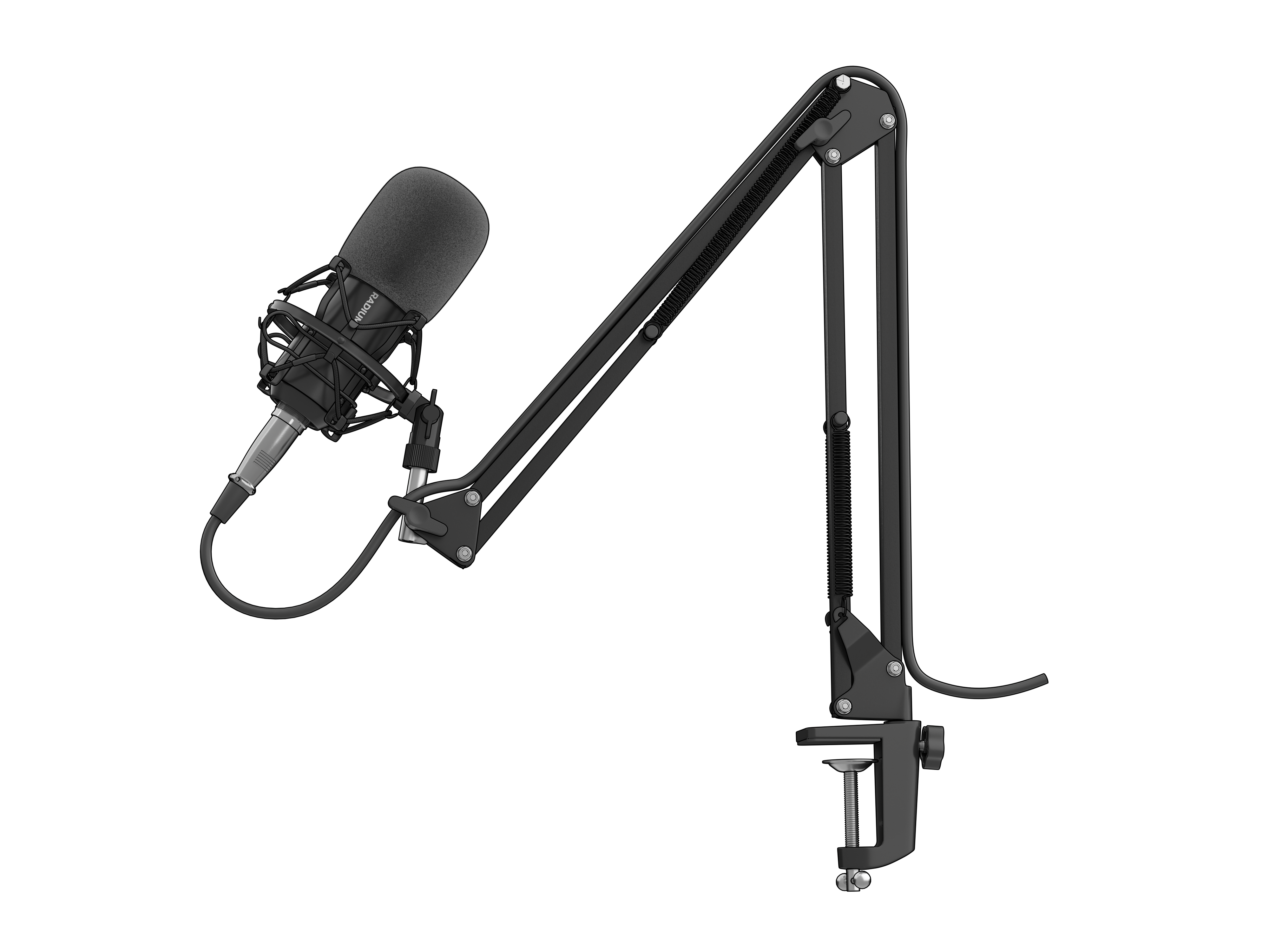 Genesis Radium 300 XLR Mikrofon Kablet -38dB Sort