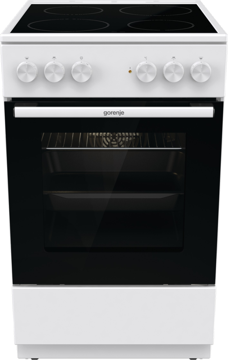 Gorenje GEC5A41WG Fritstående komfur Elektrisk Keramisk Hvid